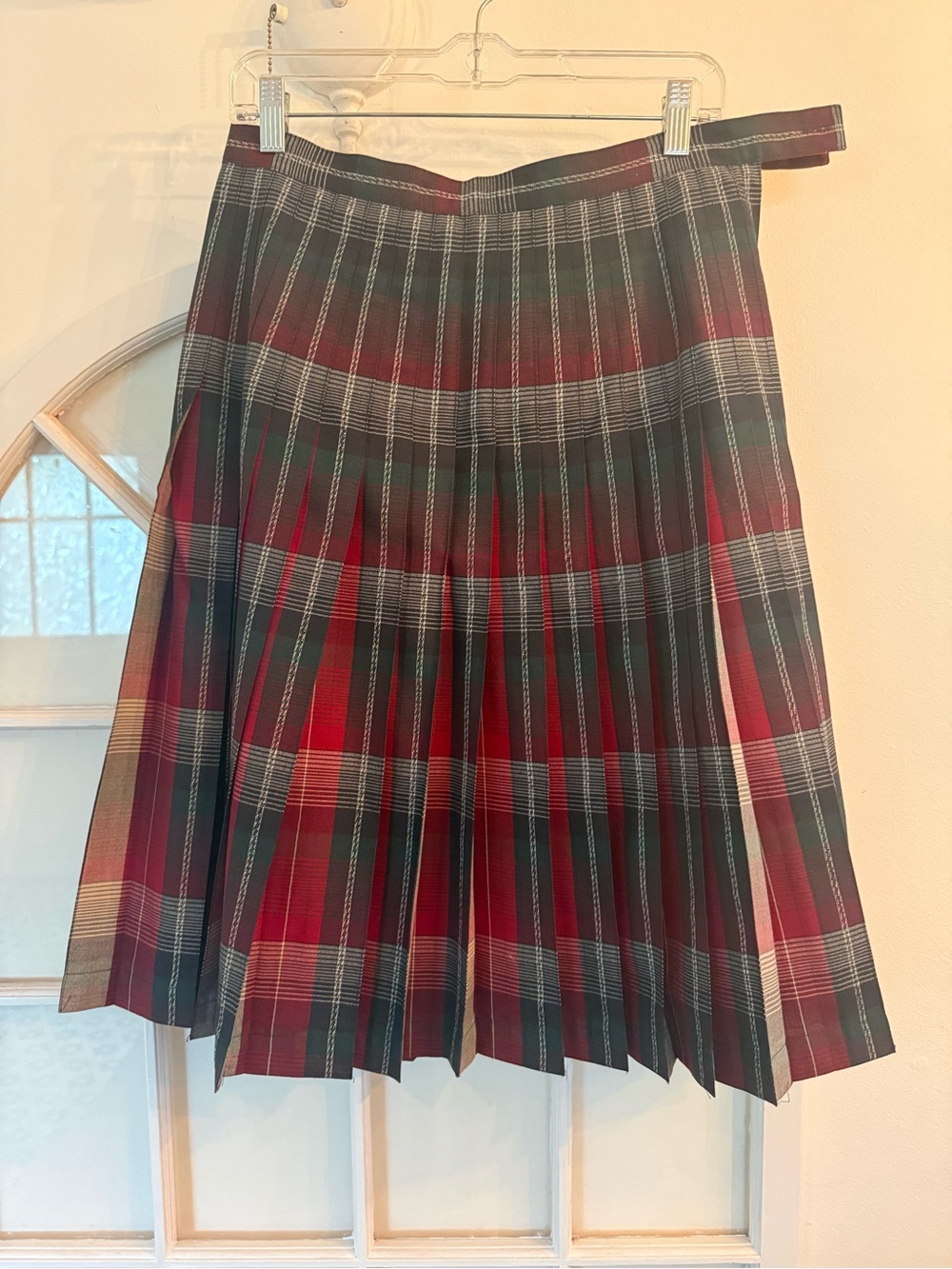 Pendleton Black & Red Plaid Midi Skirt - Picture 13 of 15